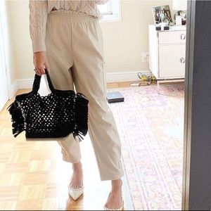 ZARA leather pants